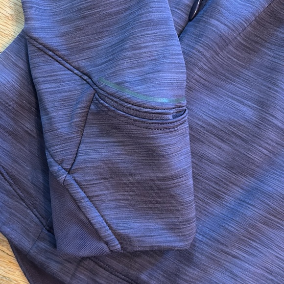 Athleta purple crossover back sweatshirt - Picture 6 of 7